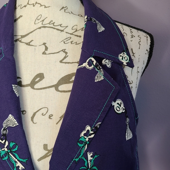 Anthropologie Maeve Bow And Key Mini Halter Dress - Picture 5 of 12